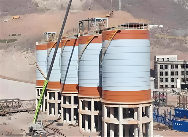 临潭高架钢板仓